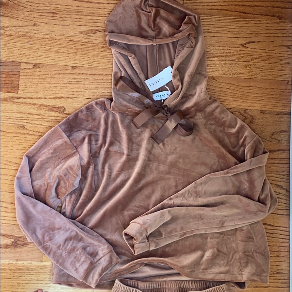 Velour Sweatshirt